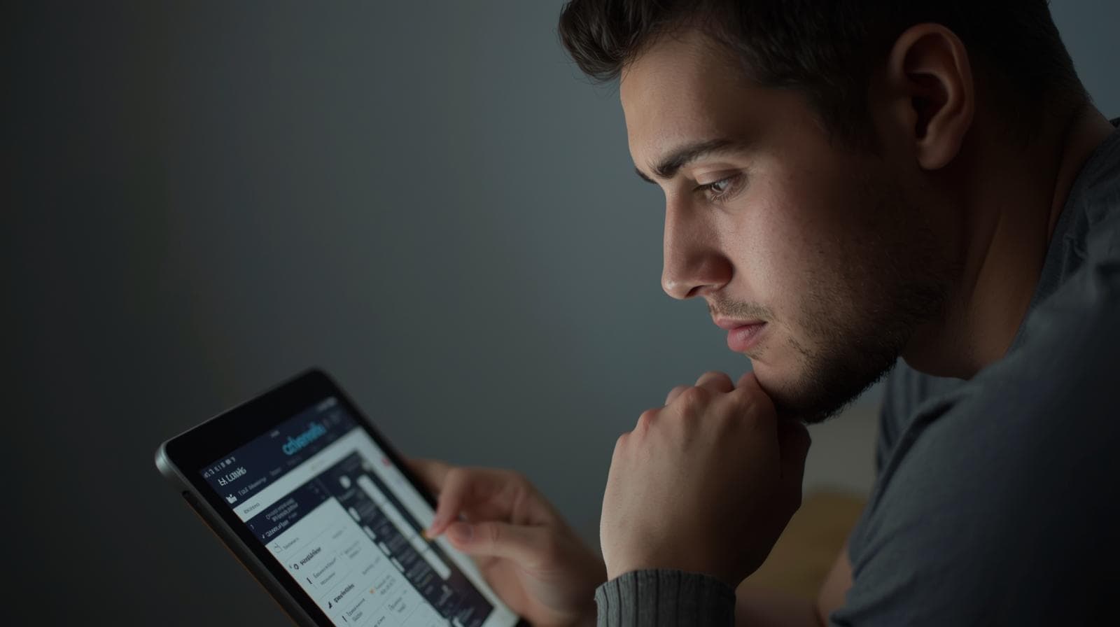 autistic adult looking at schedule 1